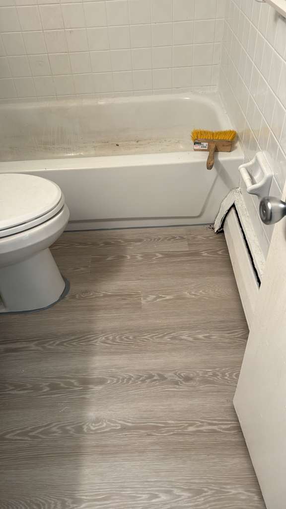 Bathroom refit before